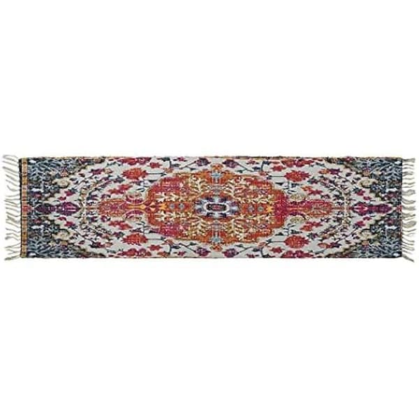 Matta - DKD HEMINNREDNING - Flerfärgad - 60 x 240 cm - Bomull - Inomhus