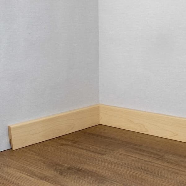 PROVISTON Socklar Profil klassisk 18 x 58 x 2500 mm MDF folierad Lönn Socklar s 1 styck