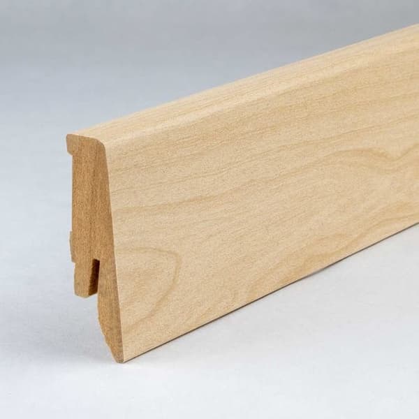 PROVISTON Socklar Profil klassisk 18 x 58 x 2500 mm MDF folierad Lönn Socklar s 1 styck