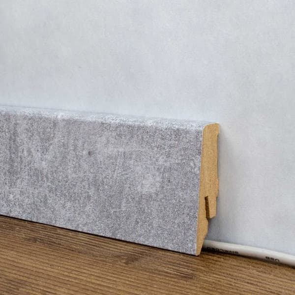 PROVISTON Socklar Profil klassisk 18 x 58 x 2500 mm MDF belagd Granit Socklar s 1 styck