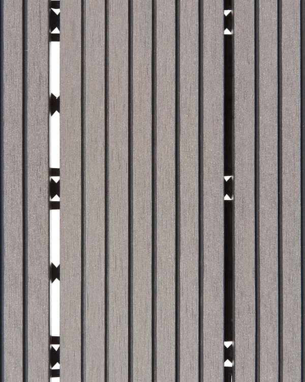 Terrassefliser Grå Komposit 30 x 30 cm Gulvfliser til Altan Klik Fliser Udendørs Altanfliser