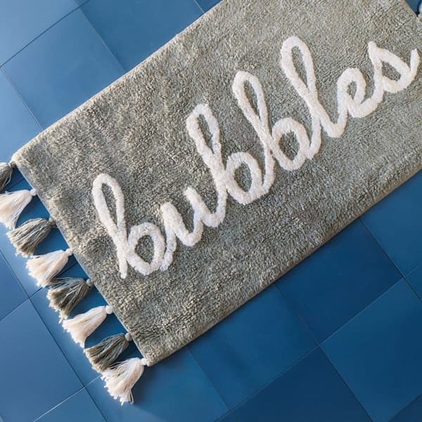 Bademåtte | BOBLER | bomuld pistacie | 50x80cm | 864280