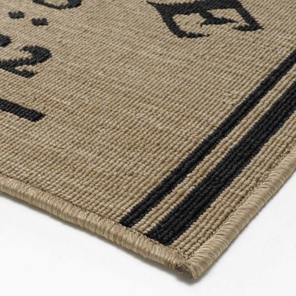 Halkyddsduk - Brasserie de Paris - 50x120 cm - Beige - Modern - Hållbar