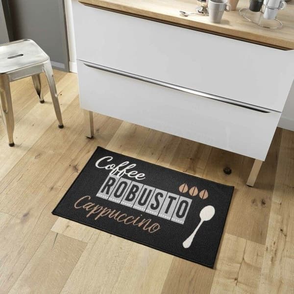 Teppe Dekor Trykt "Cappuccino" 50x80cm Brun