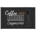 Miniatyrbild 1 av 4: Teppe Dekor Trykt "Cappuccino" 50x80cm Brun