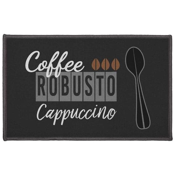 Teppe Dekor Trykt "Cappuccino" 50x80cm Brun