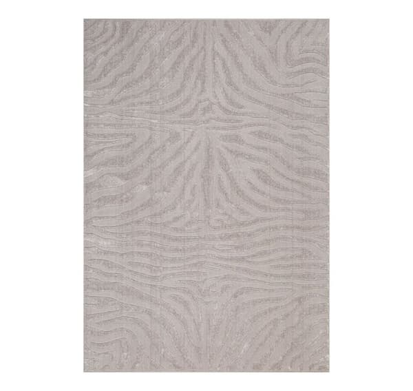 Carpet FAYETTE-1, 133x190cm, grey