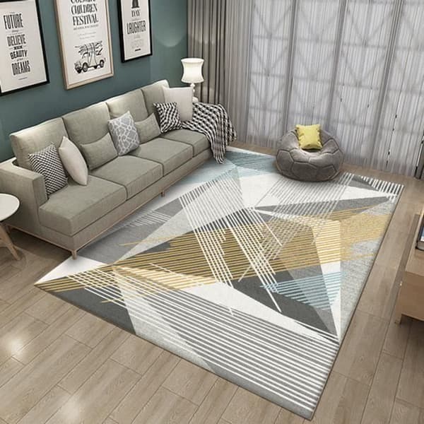TD® Modern European Vardagsrumsmatta - Madrid Skandinavisk stil -180x250cm-47