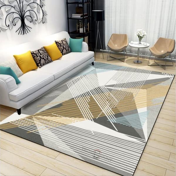 TD® Modern European Vardagsrumsmatta - Madrid Skandinavisk stil -180x250cm-47
