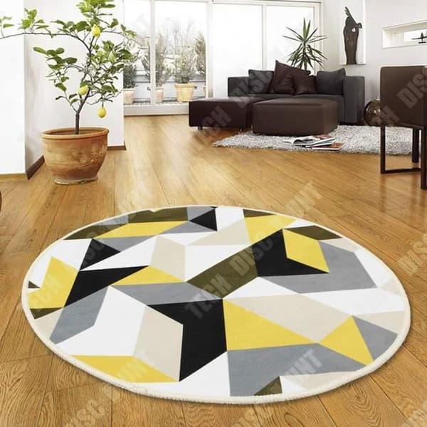 TD® Nordic geometrisk rund modern minimalistisk vardagsrumssoffa i europeisk stil hängande korg datorstolsdyna