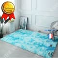 Miniatyrbild 1 av 4: TD® Gradient tie-dye matta ins dekoration Nordisk vindtät matta enkel personlighet mjuk plysch soffa sidomatta hem blå t