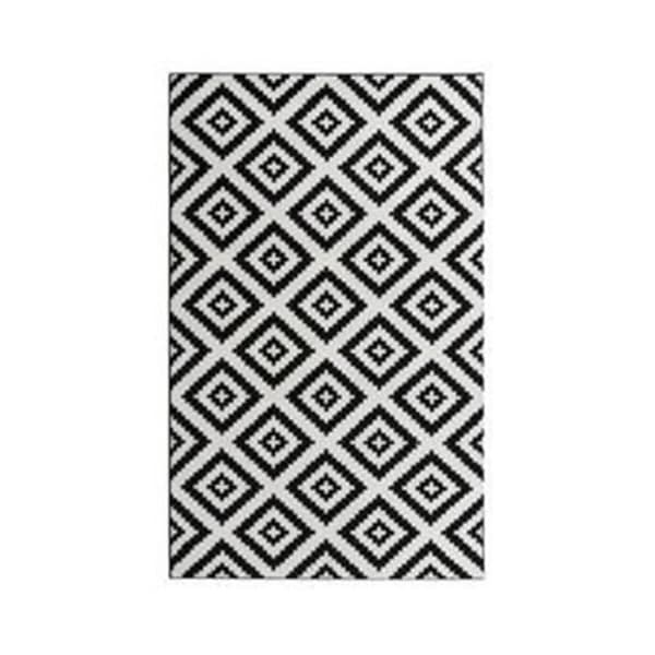 TD® Modern vardagsrumsmatta - 160 x 230 cm - 100 % frisee polypropen - Svart