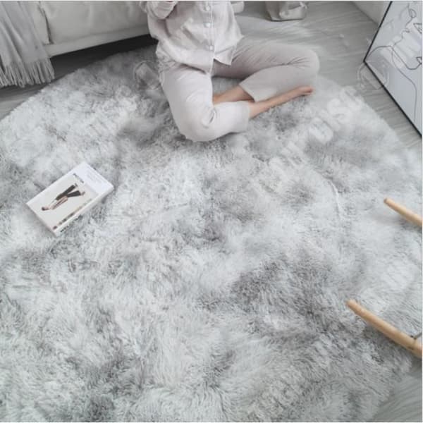 TD® Tie-Dye Long Hair Gradient Color Rug
