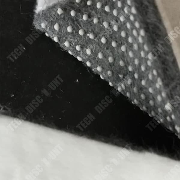 TD® TAVLA Modern matta - 160 x 230 cm - 100% friserad polypropylen - Svart