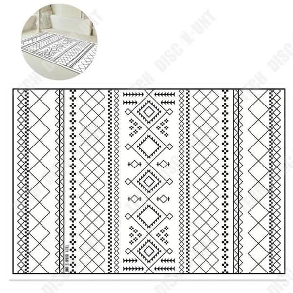 TD® Imitation Cashmere Golvmatta Nordic Living Room Marockansk Golvmatta Modern Minimalistisk Geometrisk Bohemisk sängmatta