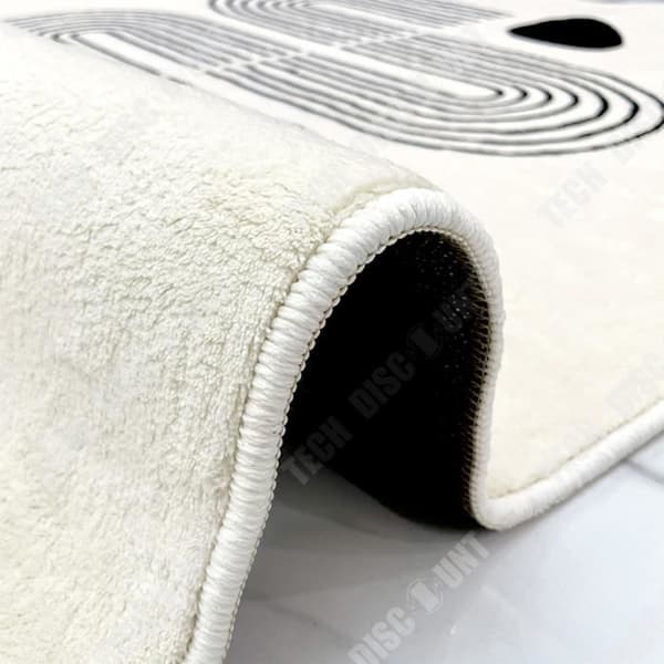 TD® Imitation Cashmere Matta Modern Minimalistisk Ljus Lyx Hem Sovrum Linjeteckning Nordisk Sängbord Study Filt