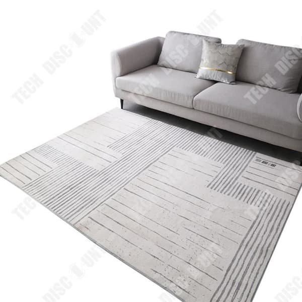TD® Imitation Cashmere Matta Modern Minimalistisk Ljus Lyx Hem Sovrum Linjeteckning Nordisk Sängbord Study Filt