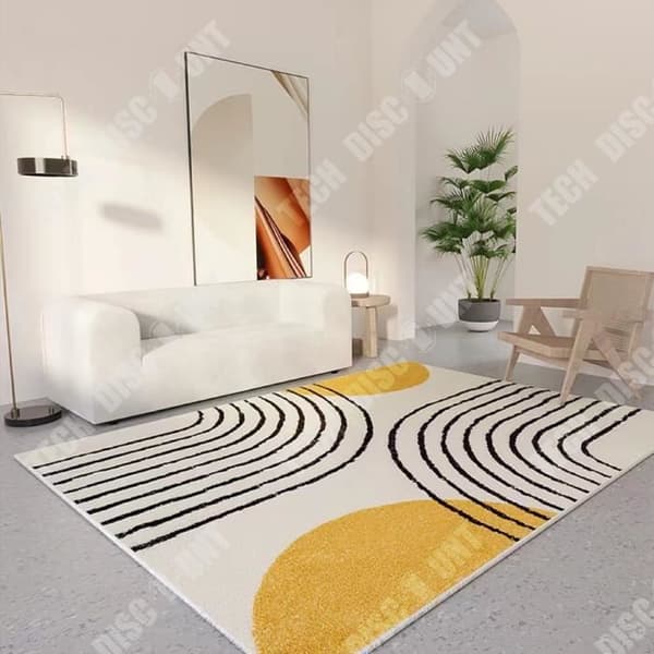 TD® imiterad kashmirmatta modern minimalistisk nordisk inredningsstil hem vardagsrum abstrakt geometrisk minimalistisk sängfilt