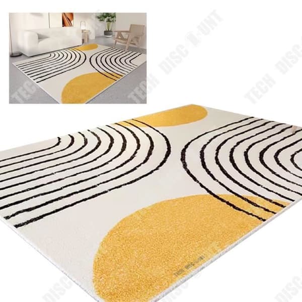 TD® imiterad kashmirmatta modern minimalistisk nordisk inredningsstil hem vardagsrum abstrakt geometrisk minimalistisk sängfilt