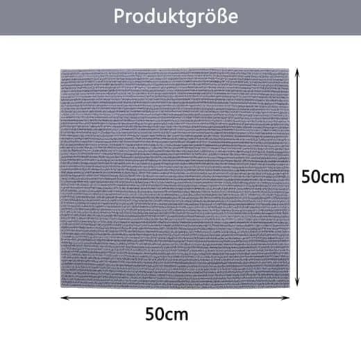 Självhäftande Mattplattor 50x50 cm Antiglid för Vardagsrum