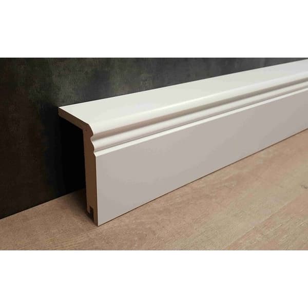 PROVISTON Plintskåpa Rör 64 x 96 x 2500 mm MDF belagd Vit