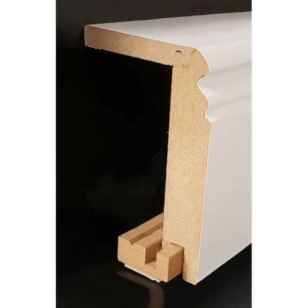 PROVISTON Plintskåpa Rör 64 x 96 x 2500 mm MDF belagd Vit
