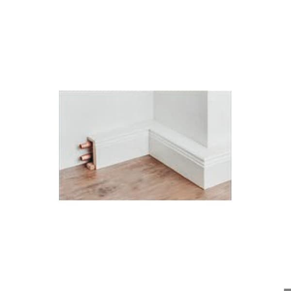 PROVISTON Plintskåpa Rör 64 x 96 x 2500 mm MDF belagd Vit