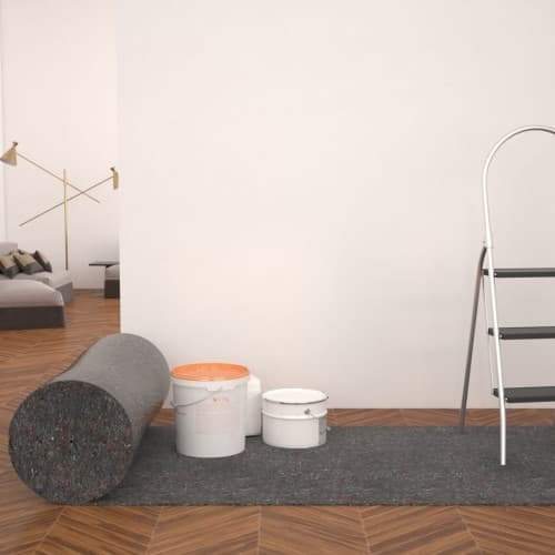 Målarmatta halkfri 50 m 180 g/m² grå