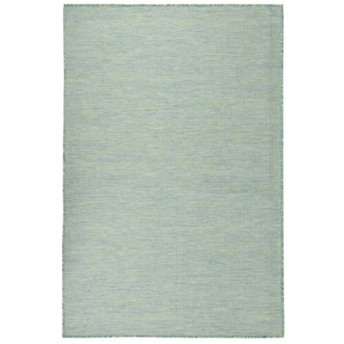 Utomhusmatta plattvävd 120x170 cm turkos