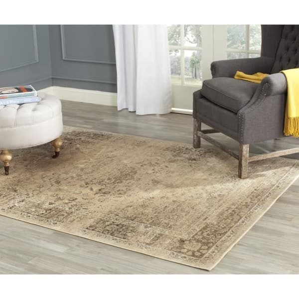 Traditionell vardagsrumsmatta - Safavieh - Sasha - Varm beige - 122 x 170 cm