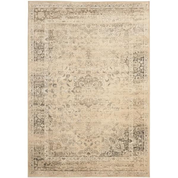 Traditionell vardagsrumsmatta - Safavieh - Sasha - Varm beige - 122 x 170 cm