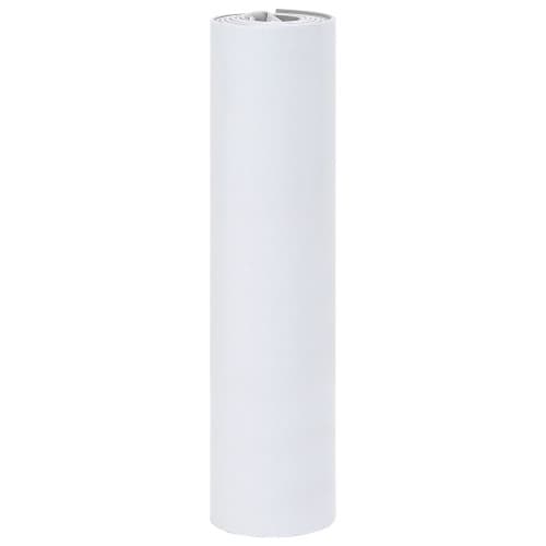 Båtgolv Självhäftande Ljusgrå & Vit 240x60 cm EVA-skum