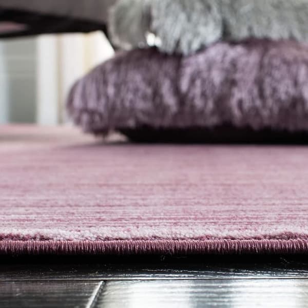 SAFAVIEH Modern Mat för Vardagsrum, Matrum, Sovrum - Vision Collection, Kortluggad Matta, Rosa, 122 X 183 cm