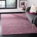 Miniatyrbild 1 av 4: SAFAVIEH Modern Mat för Vardagsrum, Matrum, Sovrum - Vision Collection, Kortluggad Matta, Rosa, 122 X 183 cm