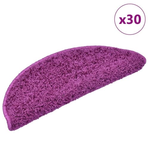 Trappmattor 30 st violett 65x21x4 cm