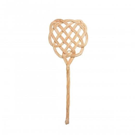 Matta borste - ESSCHERT DESIGN - Flätad rotting - Beige - 70,5 x 27,8 cm - Inomhus