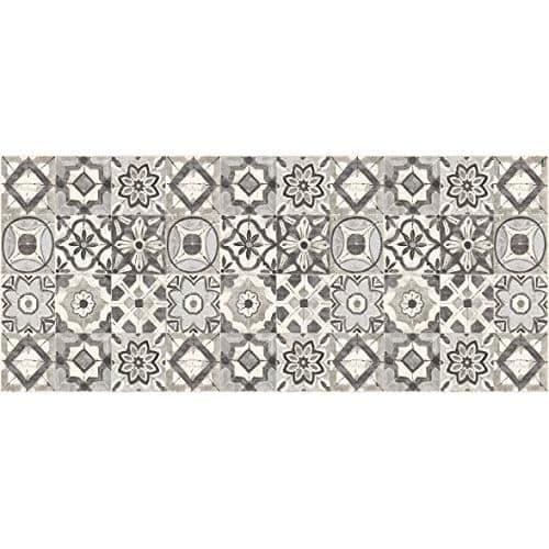 Matta - Vilber - Kollar - 75x180 cm - Svart - Syntetisk - Modern