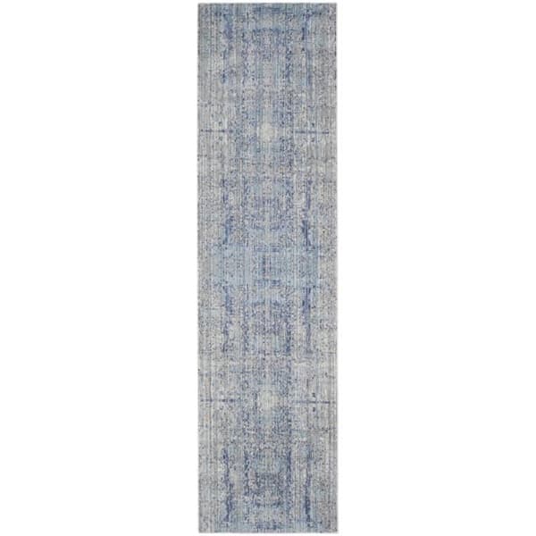 Ariella Metro-Mod Vardagsrumsmatta - 69 X 244 Cm - Himmelsblå & Multi - Polyester - Inomhus - Safavieh