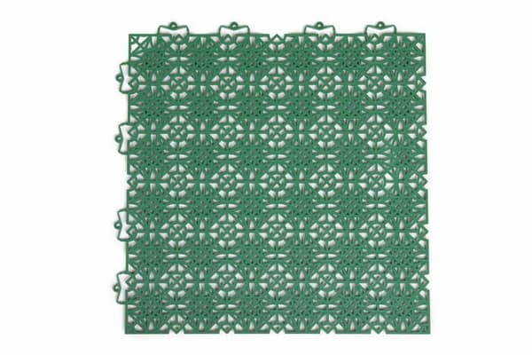 Andiamo - 202431 - Modern Plast Kakel Hörn Bar Flies - Vorteils - Set: 14 Stuck (2m) Grön