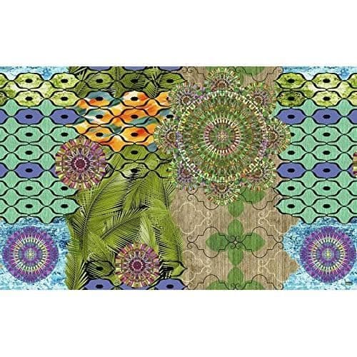 Matta - Vilber - Bohemian Mandala - Vinyl - Flerfärgad - 75 x 120 cm
