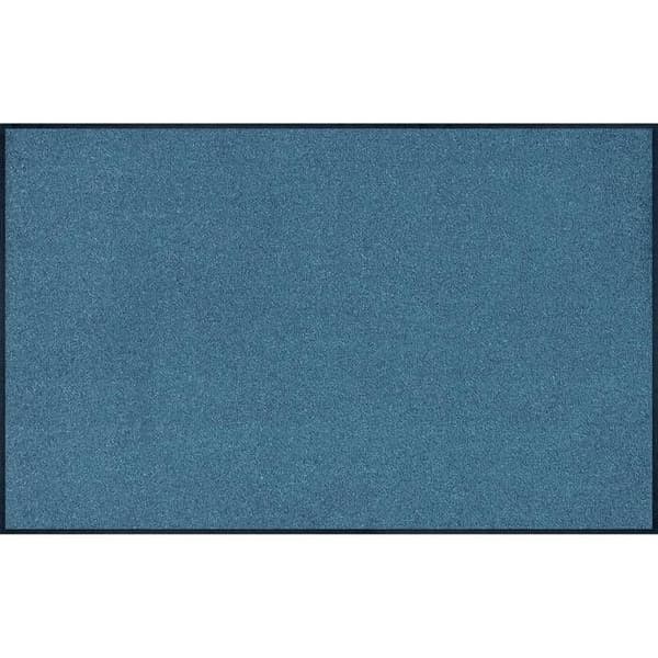 Designmatta stålblå - 75 x 120