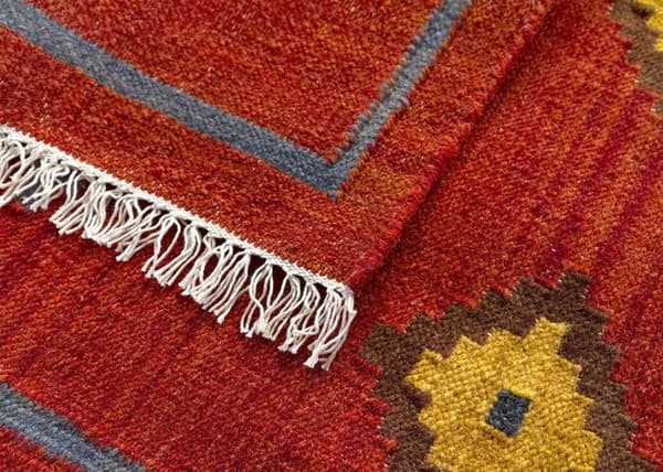Tapis Kilim Lori Oriental HAMID, Kilim Tapis 100% Ull, ( D3, 110 x 60 )