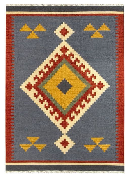 Tapis Kilim Lori Oriental HAMID, Kilim Tapis 100% Ull, ( D1, 230 x 160 )