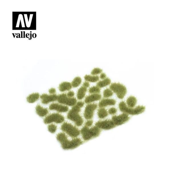 Miniatyrväxtlighet - Vallejo - Ljust grön 4mm - Huvudfärg: Grön