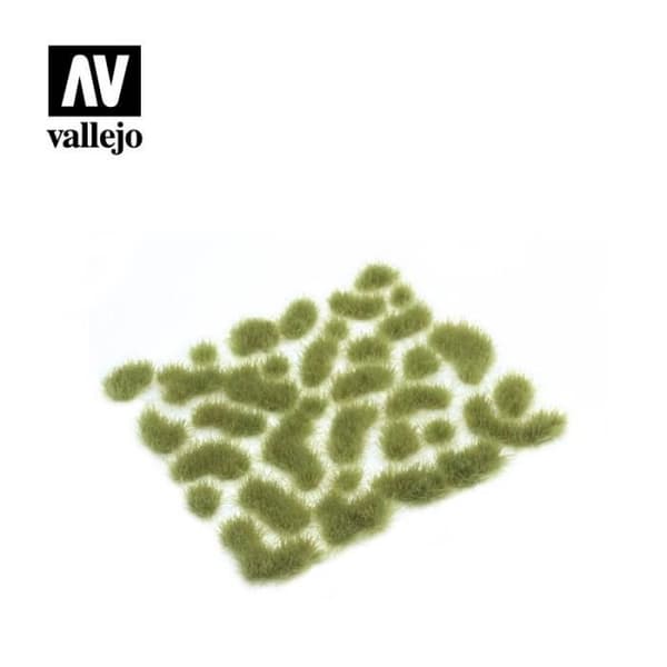Miniatyrväxtlighet - Vallejo - Ljust grön 4mm - Huvudfärg: Grön