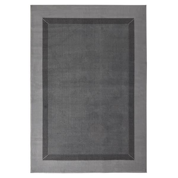 Matta - Unicolor Basic - Grå - Rektangulär - Syntet - Modern