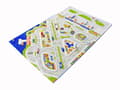 Miniatyrbild 3 av 10: PORT CITY - Blå 3D-matta för barn 100x150 cm IVI Carpets