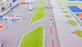 Miniatyrbild 7 av 10: PORT CITY - Blå 3D-matta för barn 100x150 cm IVI Carpets