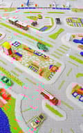 Miniatyrbild 9 av 10: PORT CITY - Blå 3D-matta för barn 100x150 cm IVI Carpets