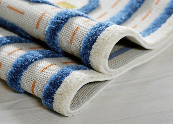 FUN CITY - Blå 3D-matta för barn 100x150 cm IVI Carpets